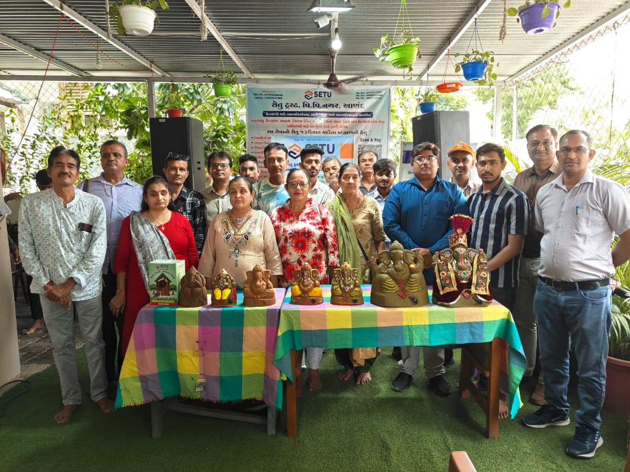 આણંદ જિલ્લામાં ઈકો ફ્રેન્ડલી ગણેશ મહોત્સવની પ્રશંશનીય પહેલ