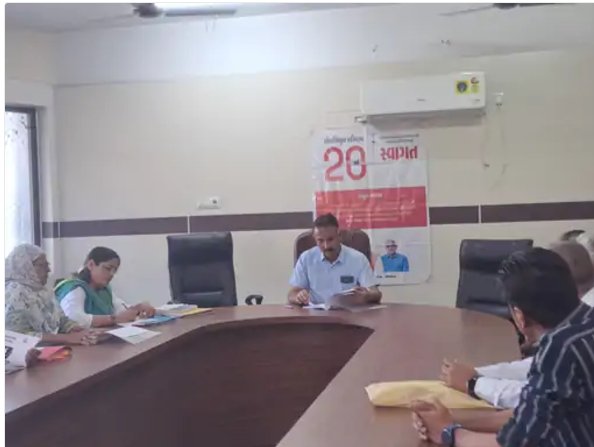 તાલુકા સ્વાગત કાર્યક્રમ:ખંભાત મામલતદાર કચેરી ખાતે આયોજીત કાર્યક્રમમાં 6 અરજીઓનો હકારાત્મક નીકાલ કરવામાં આવ્યો